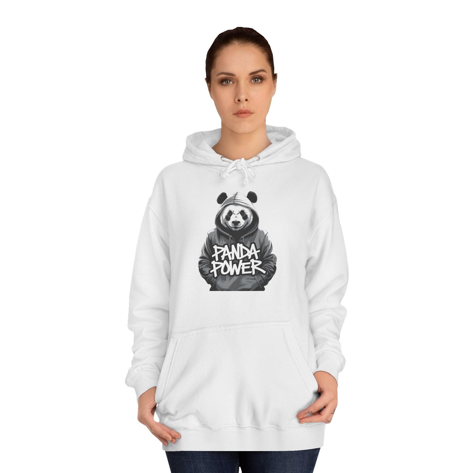 Hanorac Unisex „Panda Power” – Căldură, Stil și Dragoste pentru Animale într-un Singur Look! - Image 6