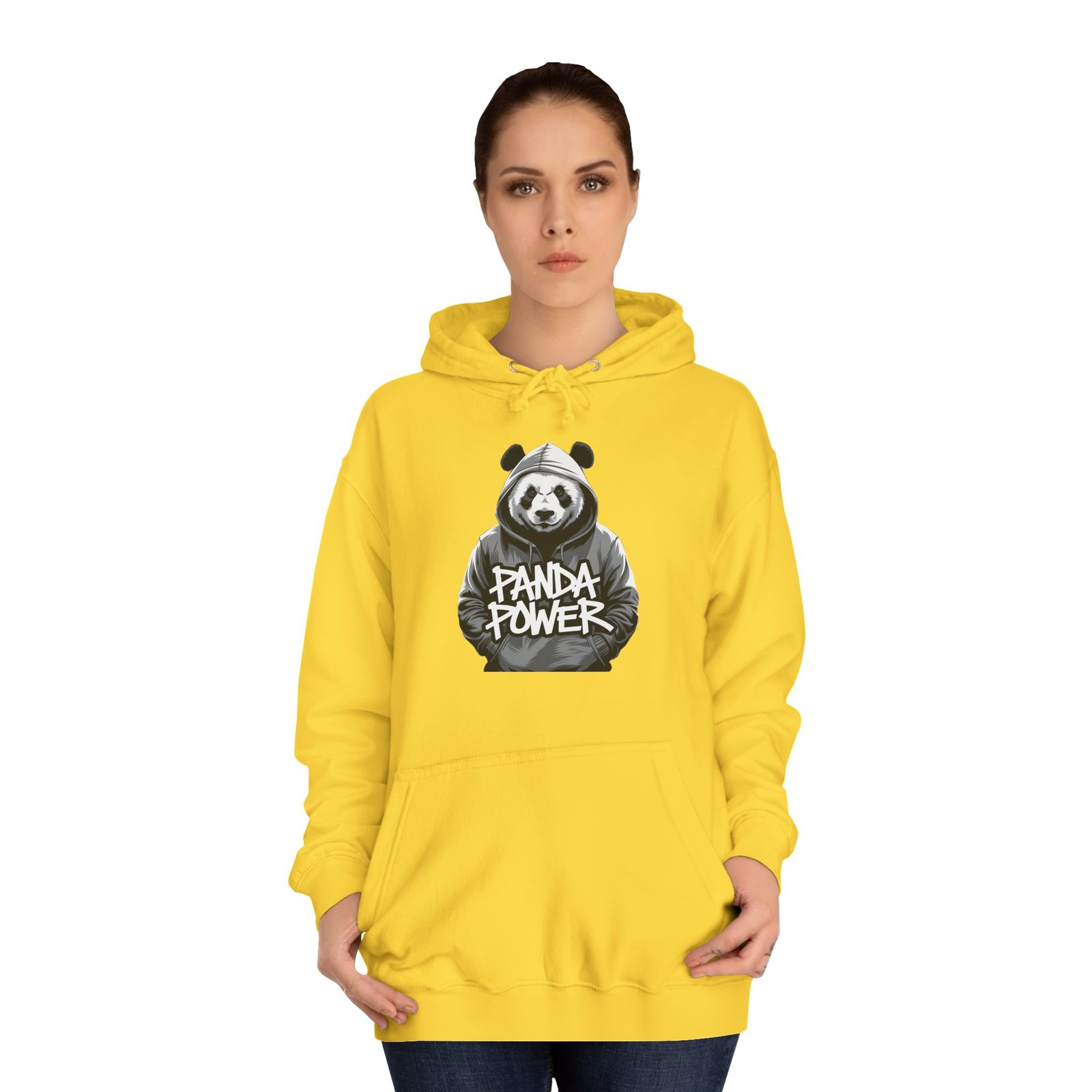 Hanorac Unisex „Panda Power” – Căldură, Stil și Dragoste pentru Animale într-un Singur Look! - Image 9