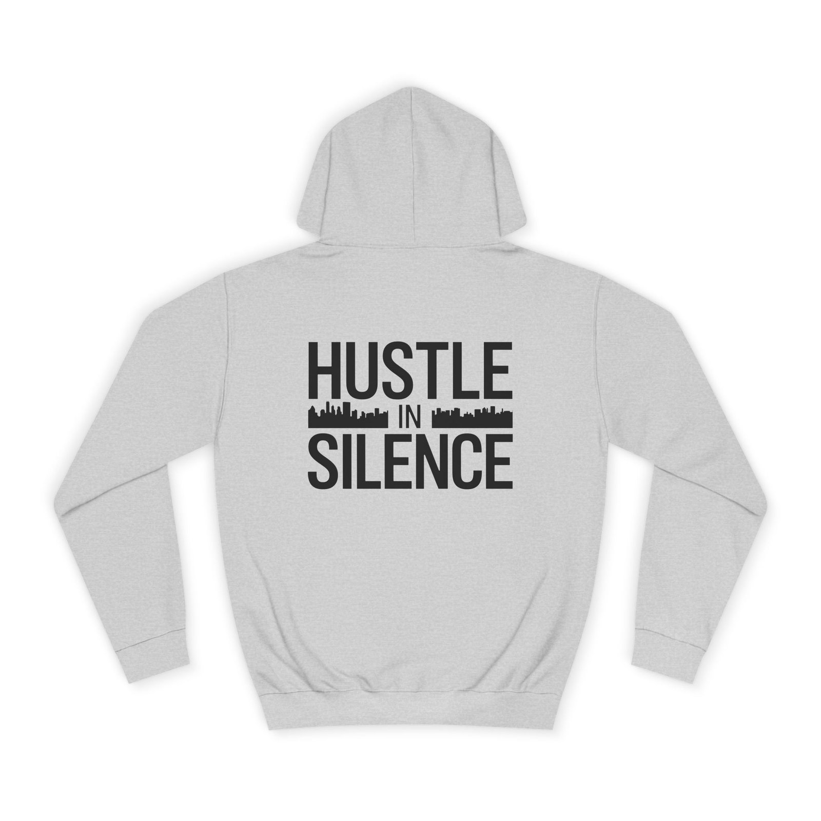 Hanorac Unisex College – „Hustle in Silence” – Confortabil și Stilat pentru Studenți - Image 10