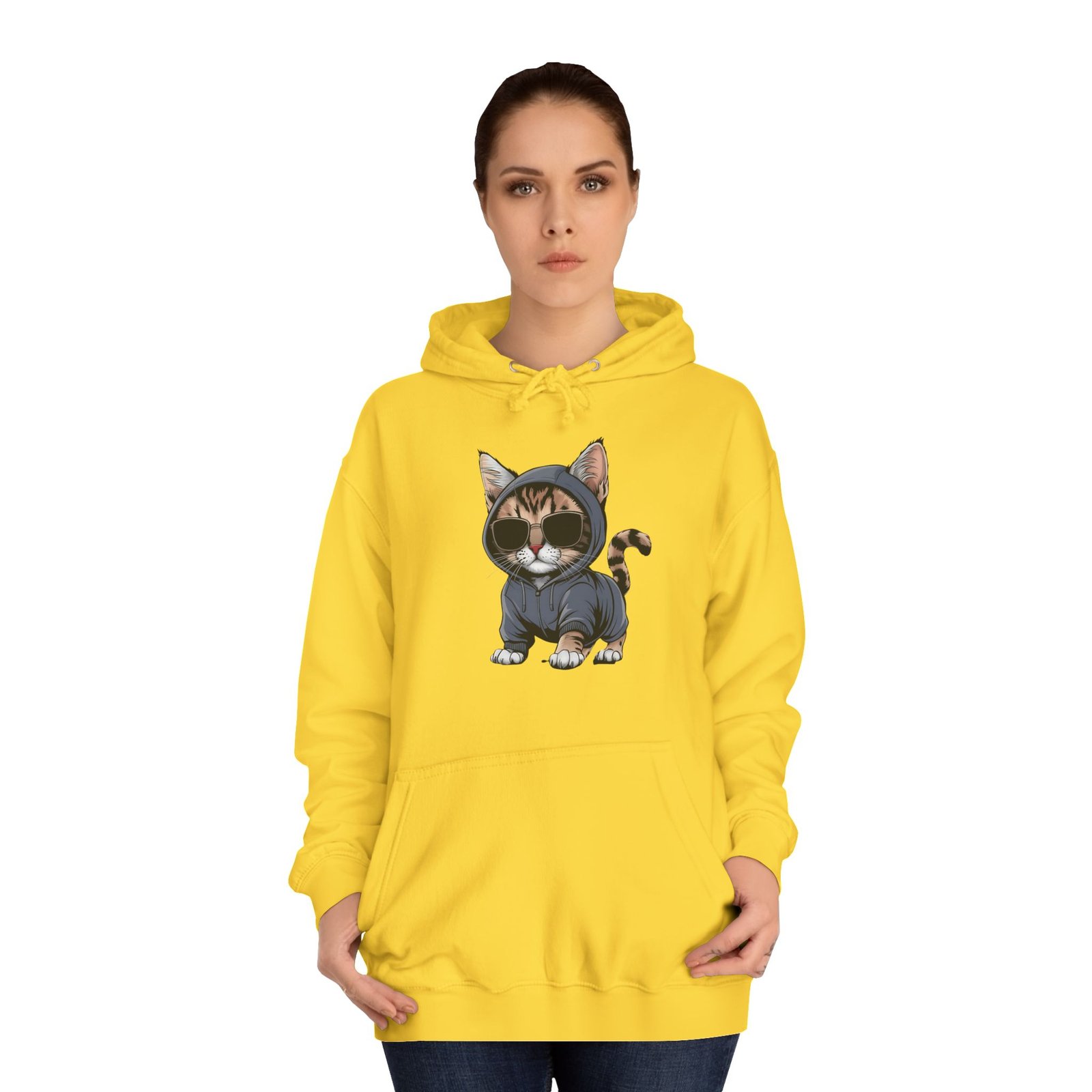 Hanorac Drăguț cu Pisici – Bluză Unisex pentru Iubitorii de Pisici - Image 6