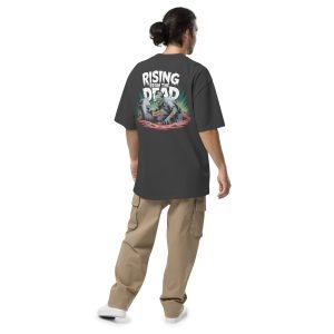 Rising from the Dead Oversized faded t-shirt