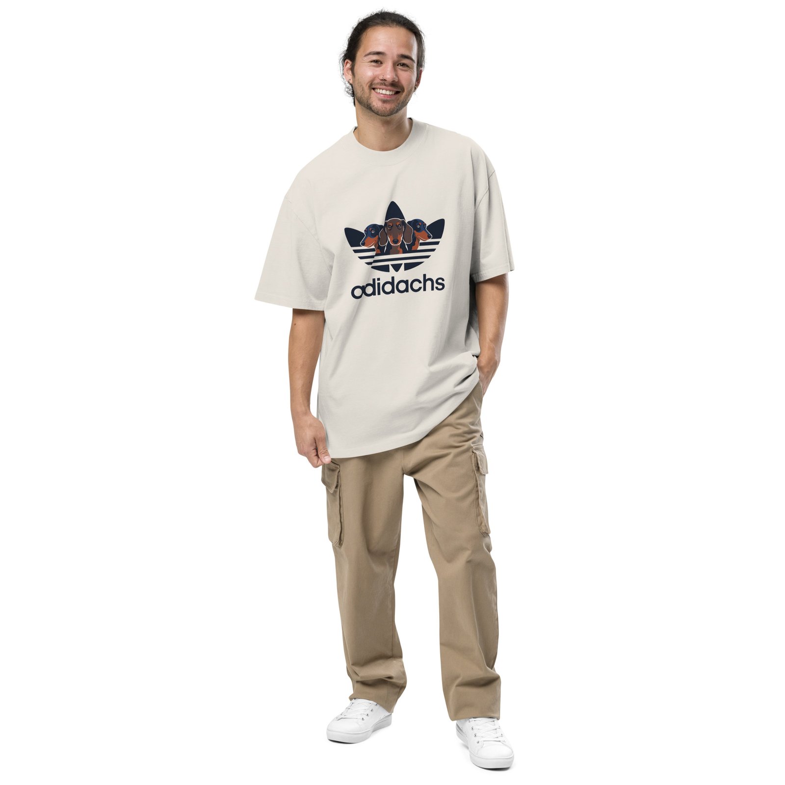 Adidachs Oversized faded t-shirt - Image 6