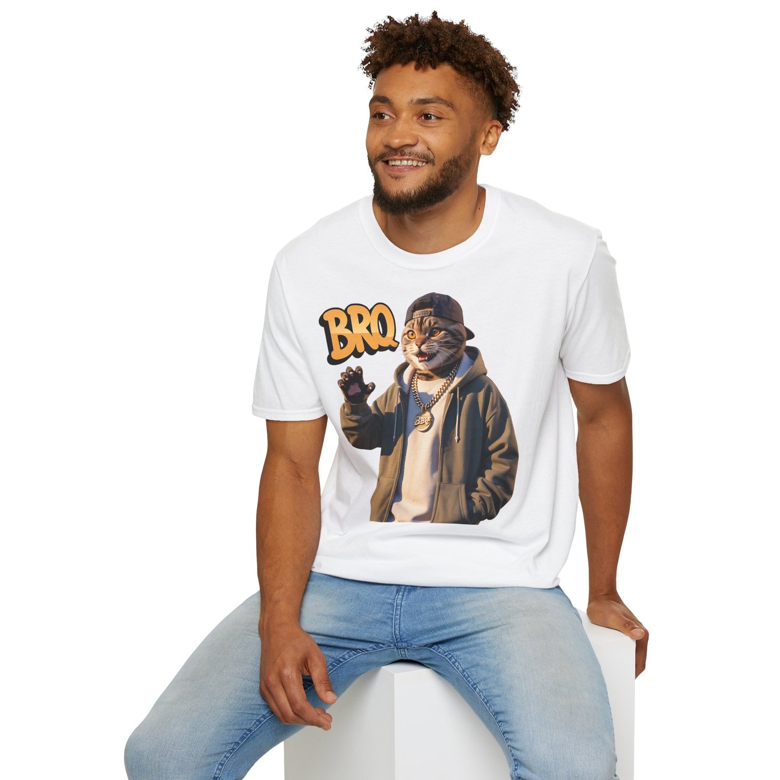 Tricou Hip Hop Cat Bro | Tricou Streetwear - Image 4