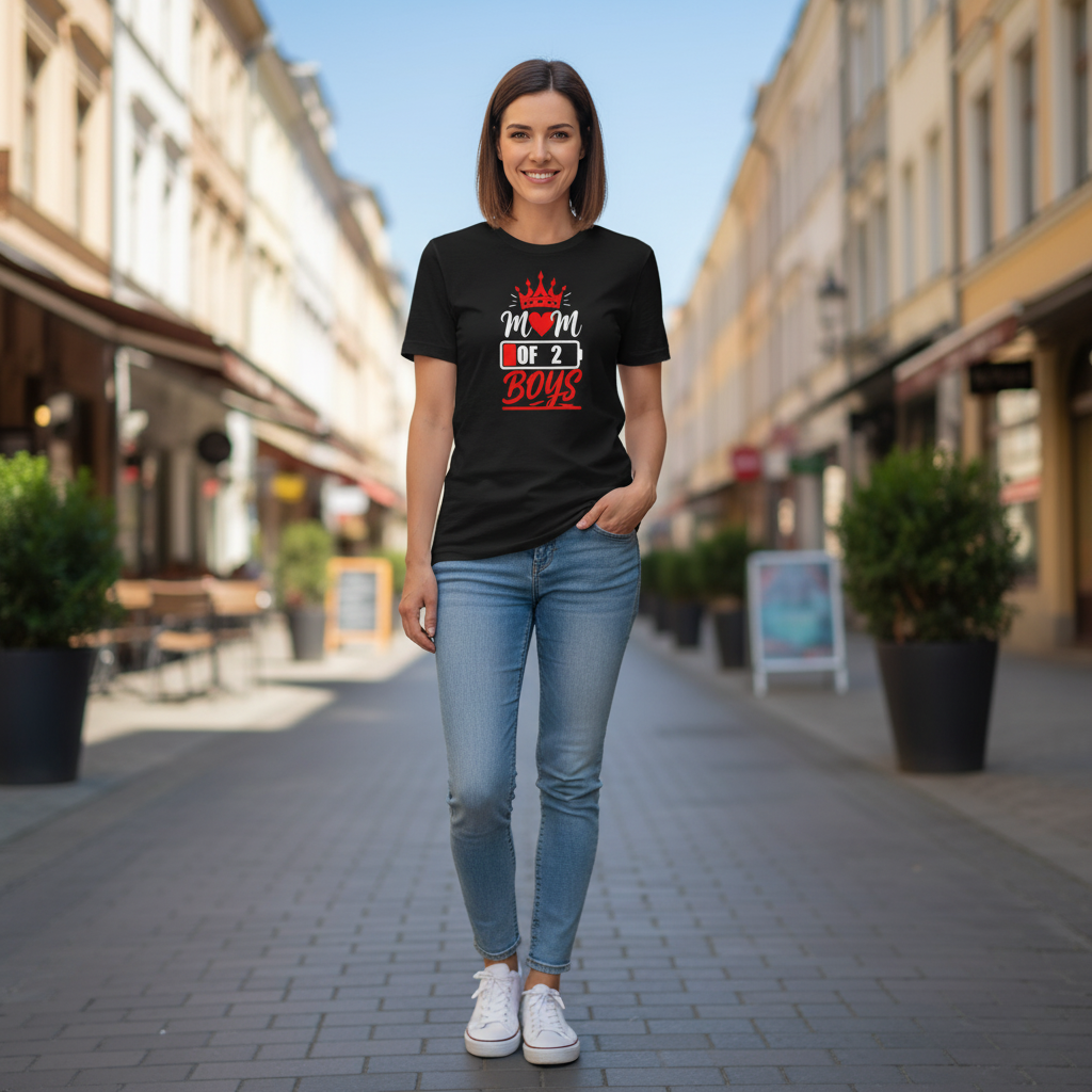 Tricou "Mamă de 2 Băieți" – Tricou pentru o Mama Mândră - Image 18